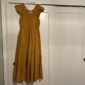 Christy Dawn flutter sleeve dress (m)